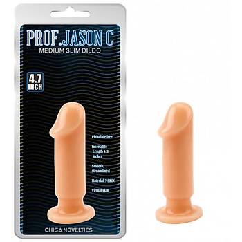 Prof.Jason 12 cm. Vantuzlu Realistik Penis - Ürün Kodu: CH3046