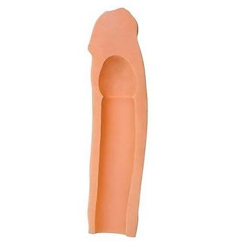X-Tender 5 cm. Uzatmal Titreimli Realistik Et Penis Klf - rn Kodu:1064B