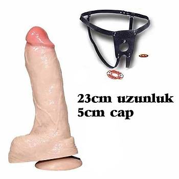 Real Playboy  23 cm. X 5 cm.Vantuzlu Titreimli Dev Protez Penis - rn kodu: E503770