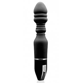 Insane Titreşimli Bükülebilir 28 cm Siyah Anal Tıkaç, Plug - Ürün Kodu: C1349