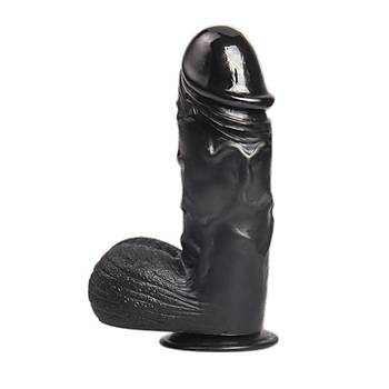 Extra Byk 24.5 cm. X 6.8 cm. Zenci Realistik Penis - rn Kodu: PX164S