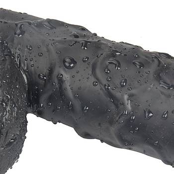 Extra Byk 24.5 cm. X 6.8 cm. Zenci Realistik Penis - rn Kodu: PX164S