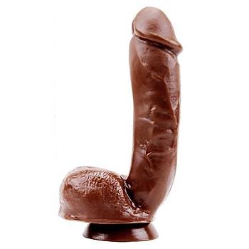 Rubicon 22 cm X 5 cm Gereki Realistik Vantuzlu Melez Penis - rn Kodu: C-CH7312