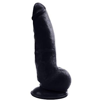 Rubicon 21.5 cm X5 cm Gereki Realistik Vantuzlu Zenci Penis - rn Kodu: CH7114