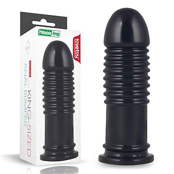 King Sized Anal Bumper  20 cm. X 5 cm. Zenci Kaln Anal Plug - rn Kodu: LV2242