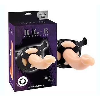 R.G.B 19 cm Przsz Eik Protez Penis zel Model - rn Kodu: C-CH7088