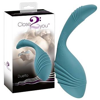 Duetto pek Silikon Anal Vajinal 19 X 5.1 cm Alman Dildo - rn Kodu: 520586