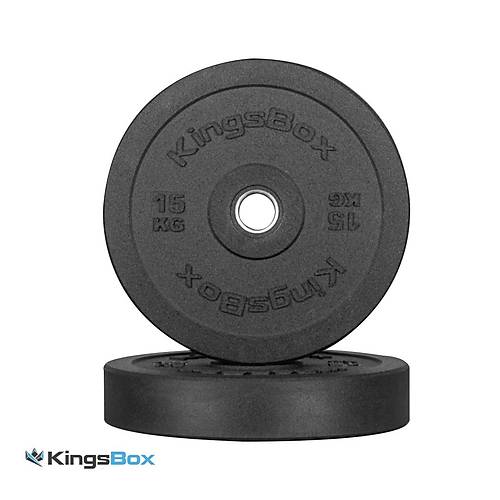 KingsBox Hi-Tempt Siyah Kauçuk Halter Plakası