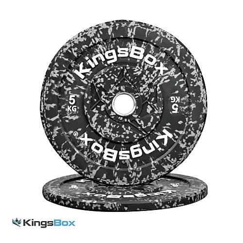 KinnsBox Royal Color Sky Bumper Plates (Renkli Kauuk Halter Plaka)