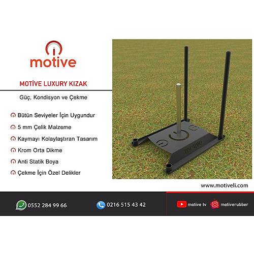 Motive Luxury Kzak elik Spor Pro Tow Sled