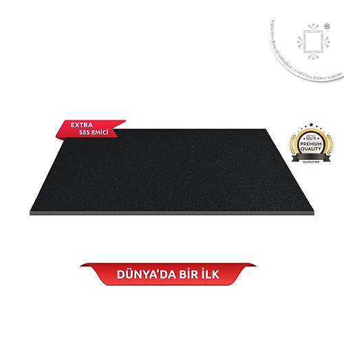 Motive Rubber Souk Pres Sirius Black Absorber Ses Emici 50x100 cm 3 cm Profesyonel Anmazlk Garantili Souk Pres Kauuk Zemin 1 Adet