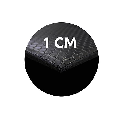 Motive Rubber Fitrub Hexagon Pvc Kapl Kauuk Zemin 50x100 cm 1 cm Profesyonel Souk Pres Kauuk Zemin 1 Adet