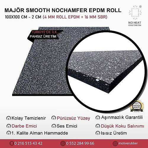 Motive Rubber Souk Pres Majr Smooth No Chamfer Whte 100x100 cm Profesyonel Anmazlk Garantili Souk Pres Kauuk Zemin 1 Adet