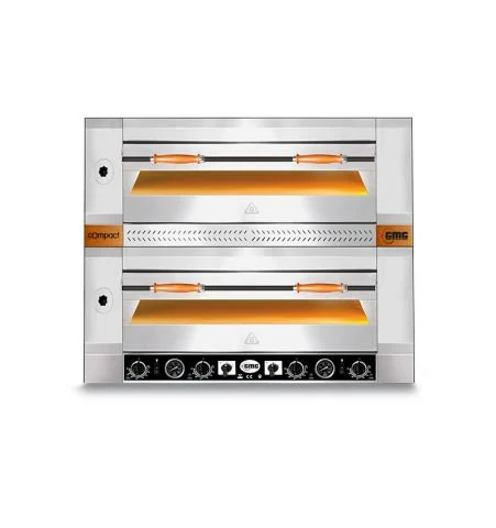 GMG COMPACT Serisi Pizza Fırını, Ø 35 cm 4+4 Adet Tepsi Kapasiteli