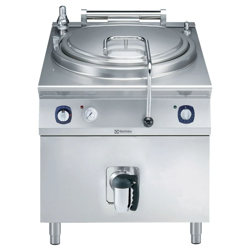 Electrolux Elektrikli Silindirik Kaynatma Kazanı-150Lt, İndirek Isıtma-Otomatik Su Dolumu, 80x93x85 cm, 391121