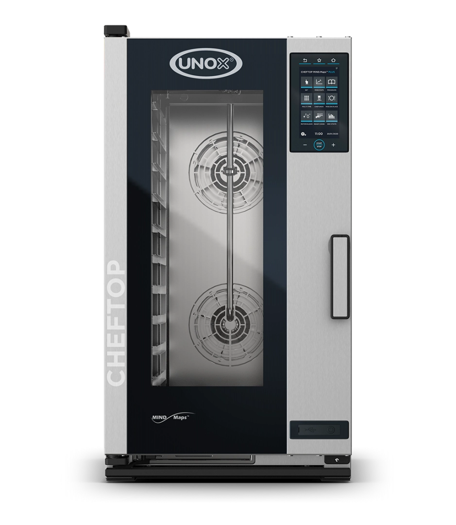 Unox Cheftop Compact Plus Combi Fırın Elektrikli, 10X1/1 XECC-1013-EPRM