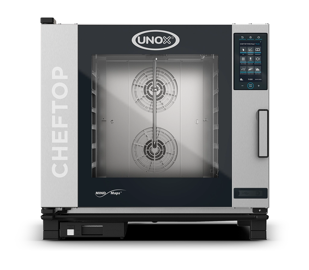 Unox Cheftop Plus Combi Fırın Gazlı, 6x2/1 XEVC-0621-GPRM