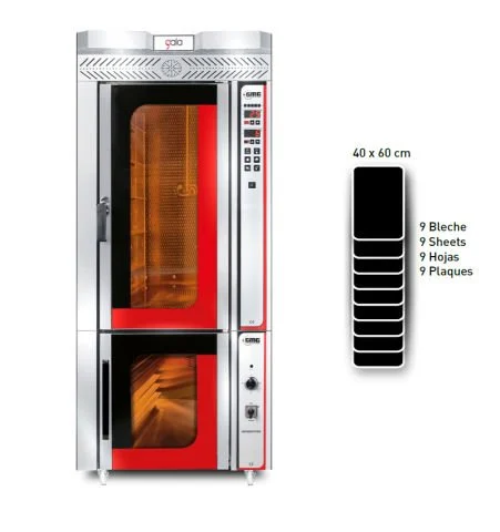 GMG 9Tepsili Patisserie Fırını Elektrikli, GALA-9