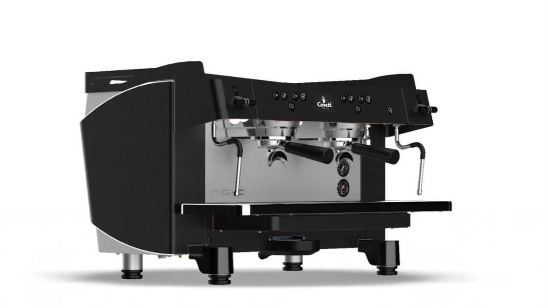Conti Monaco NG-C Dozaj Ayarlı Espresso Kahve Makinesi, 2 Gruplu