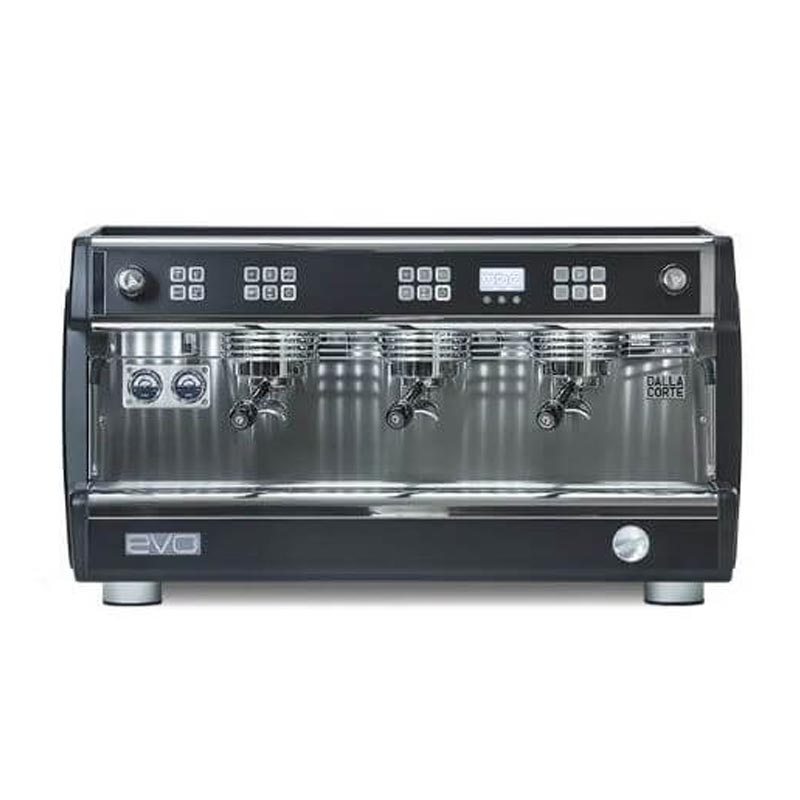 Dalla Corte Evo Espresso Kahve Makinesi, 3 Gruplu, Siyah