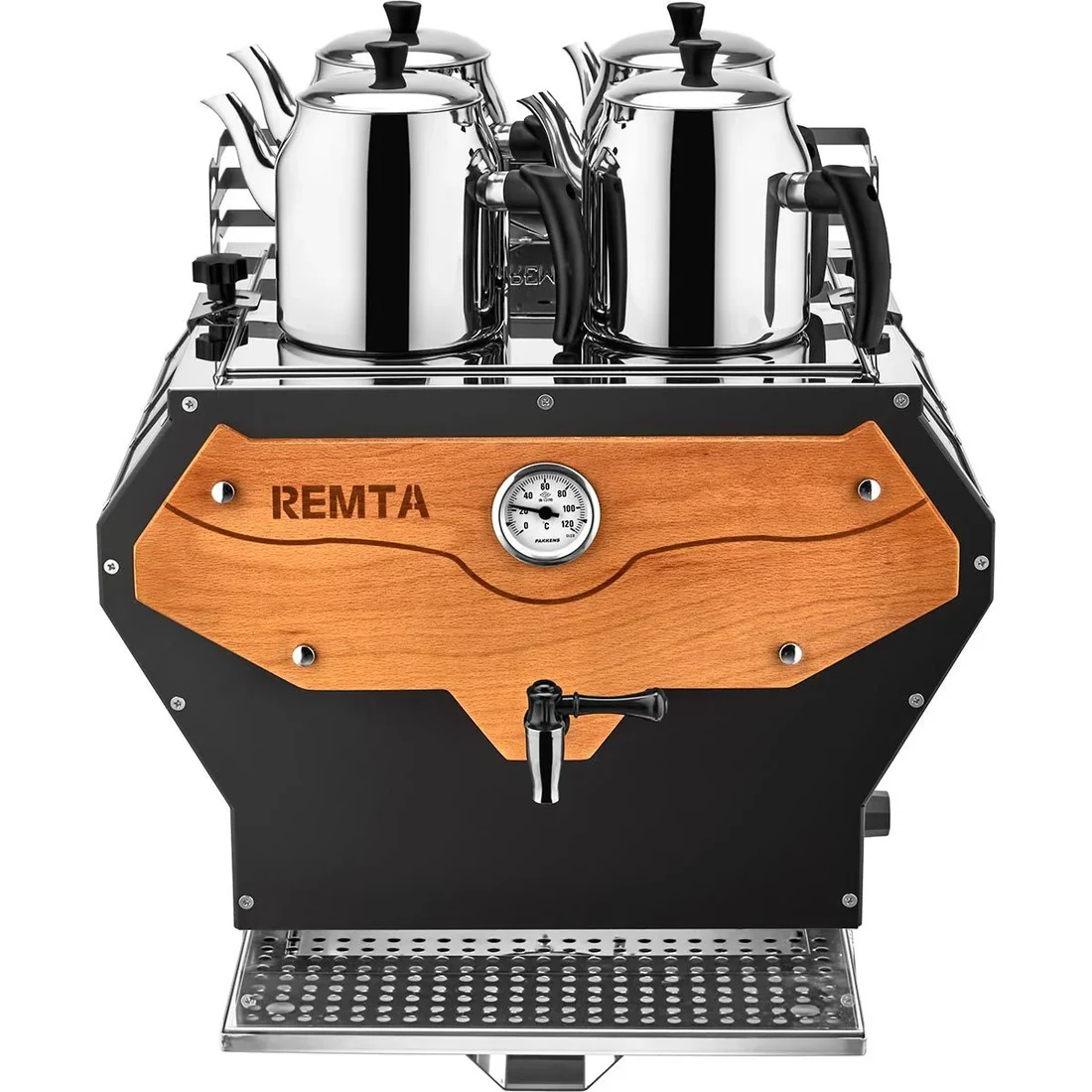 Remta Pro Serisi 4 Demlikli Jumbo Çay Makinesi, 32 lt  DE24