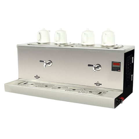 Ateşe Cappadocia Digital Gaz+Elektrikli 4 Kahveci Demlik Gözlü, Static CDGE 4