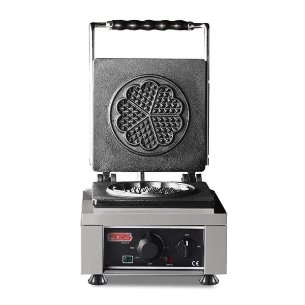SGS Çiçek Model Waffle Makinesi, Tekli, Elektrikli, WB 25 E