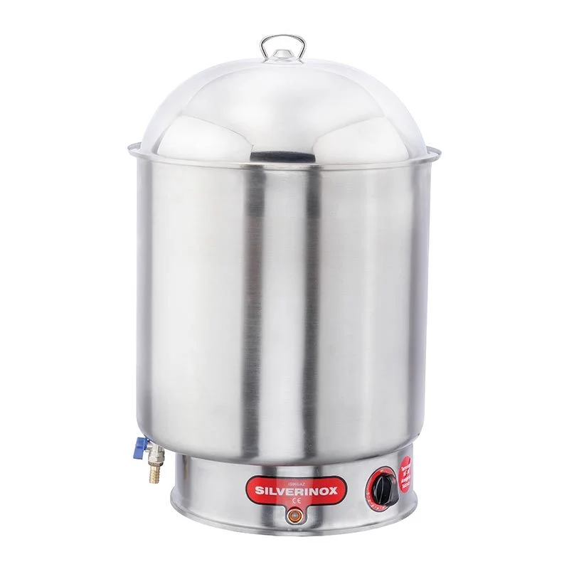SilverInox Mısır Haşlama Kazanı, Elektrikli, 23 L, 2046