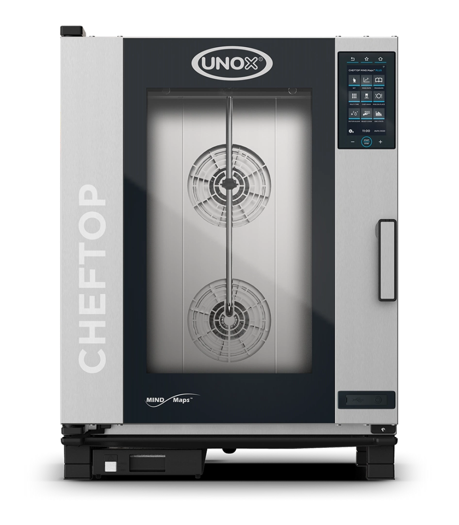 Unox Cheftop Plus Combi Fırın Gazlı, 10X1/1 XEVC-1011-GPRM