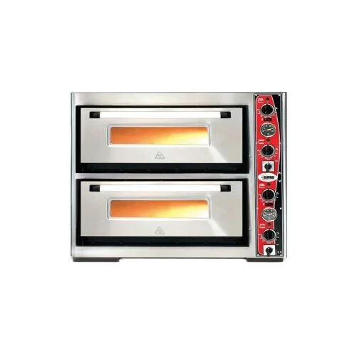 GMG PF 70105 DE-T(Termometreli) Ø 34cm 6+6 Adet Tepsi Kapasiteli Pizza Fırını