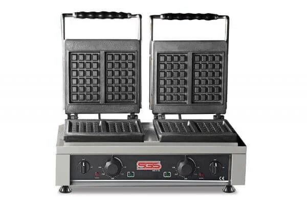 SGS Waffle Makinesi, Çift Kapaklı, 4400 W, WK-25DE