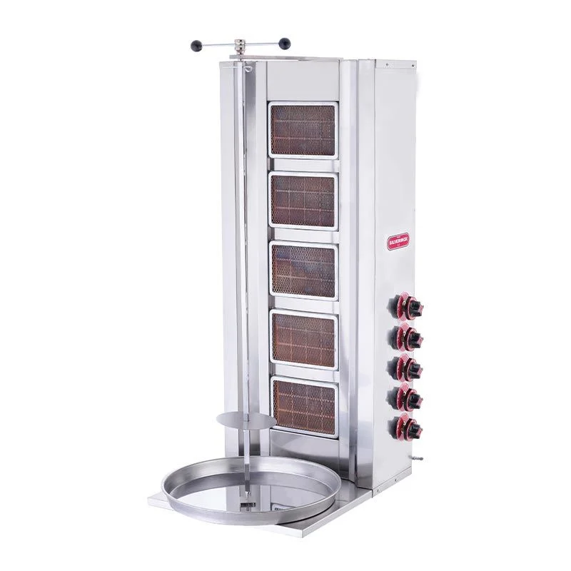 SilverInox Döner Ocağı, 5 Radyanlı, LPG'li, 2163