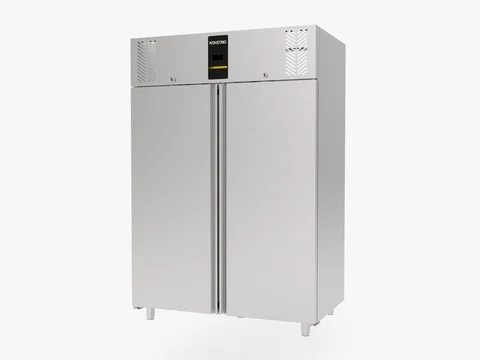 Ndustrio Dik Tip Pastane Buzdolabı, Çift Kapılı 40 Raflı 40x60, CPP-202-UC