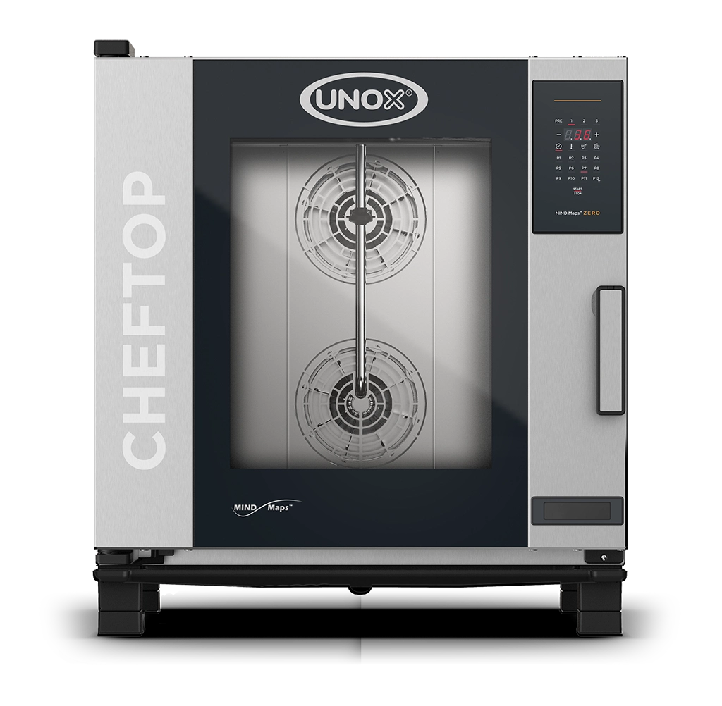 Unox Cheftop Zero Konveksiyonlu Fırın Elektrikli, 7X1/1 XEVC-0711-EZRM