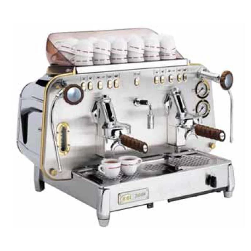 Faema White Wood Tam Otomatik Espresso Kahve Makinesi, 2 Gruplu, E61 A/2 Jubile WW