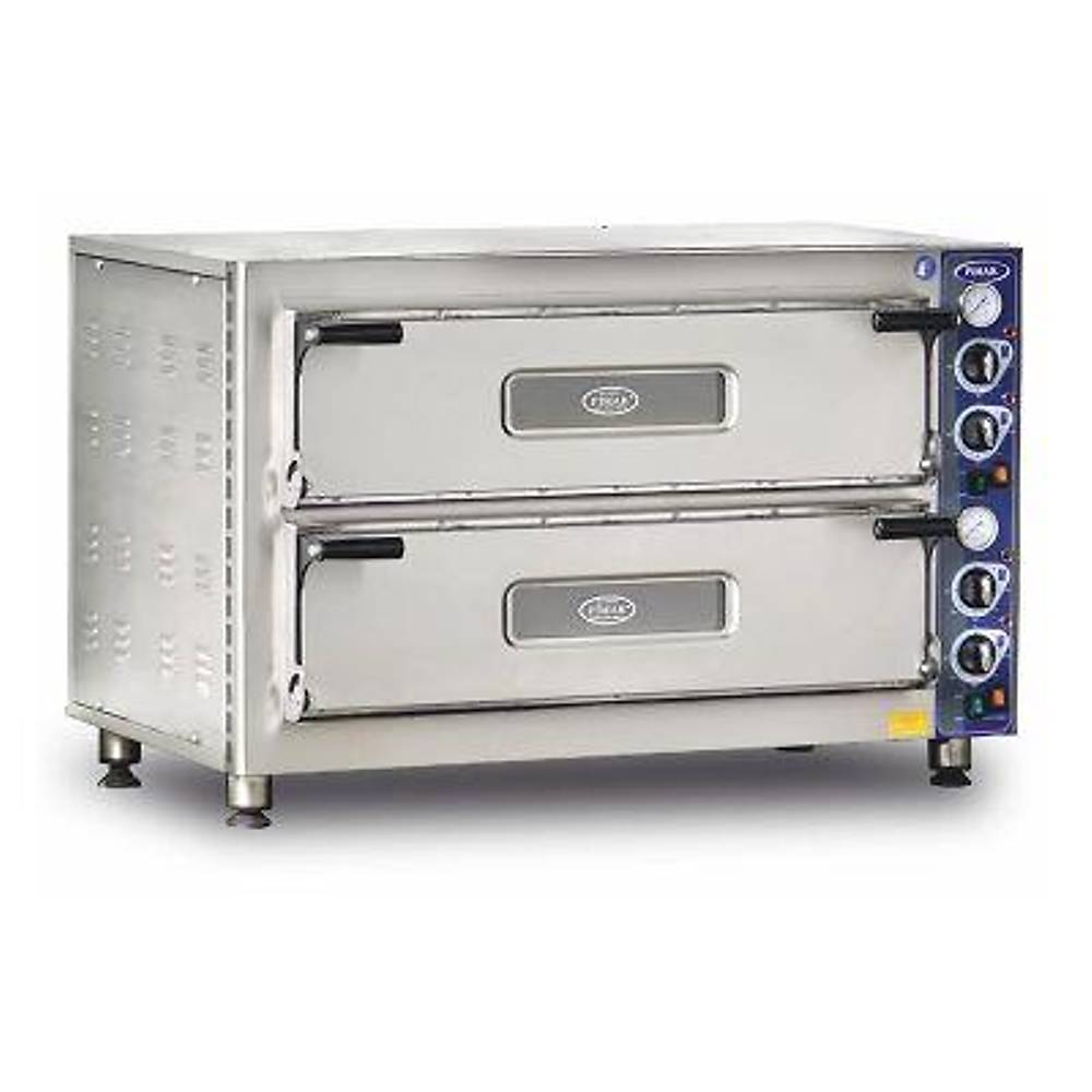 Pimak Pizza Fırını Çift Katlı Elektrikli, 6+6 Pizza Kapasiteli MO14-6