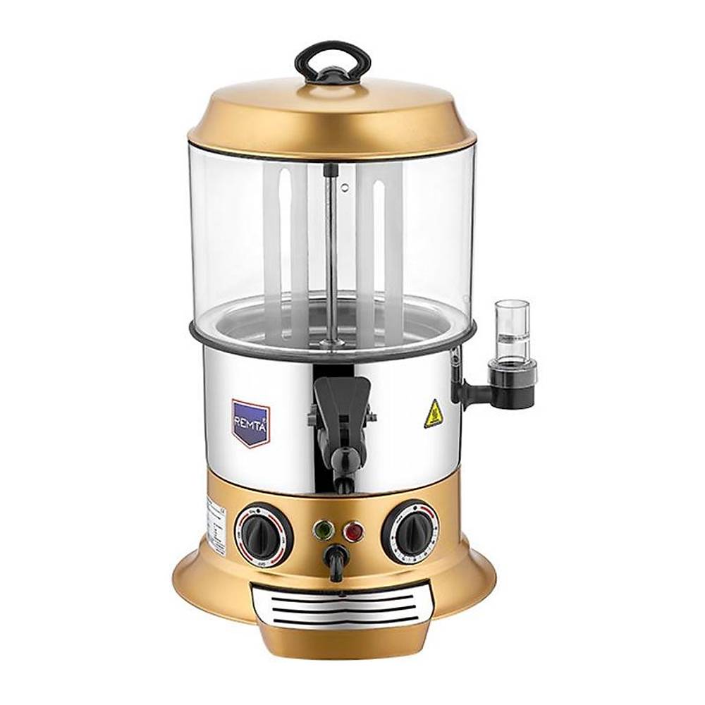 Remta Sıcak Çikolata Ve Sahlep Makinesi, 9 Litre, Gold CS8