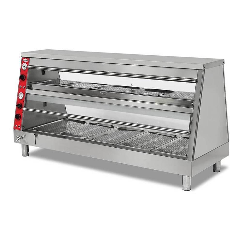 Empero Isıtmalı Teşhir Ünitesi 2 Katlı 180x69x93 Cm EMP.PLC-D-GN51