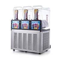 Samixir Slush Makinesi Soğuk Meyve Suyu Dispenseri Allure 12+12+12 L İnox
