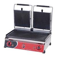 SilverInox Tost Makinesi, ift Kapakl, 20 Dilim, Elektrikli