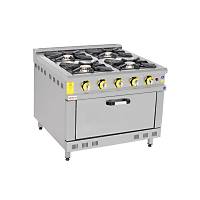 noxmaster 4'l Kuzine Frnl Ce Belgeli Gaz/lpg 100x100x85 Cm MR-KOG-1010