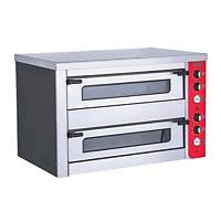 Karacasan ift Katl Pizza Frn, Elektrikli, 12x30 Cm Pizza Kapasiteli KRCS.PFE.12