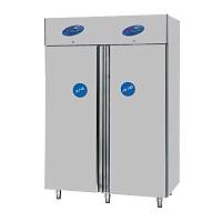 CSA İnox Çift Kapılı Dik Tip Buzdolabı, Derin Donduruculu (-2/+8) (-10/-22) 430 Kalite CS-DBNL 1400