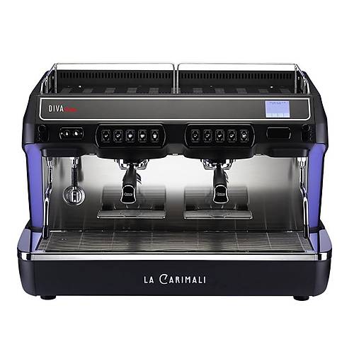 Carimali DivaPRO Otomatik Espresso Kahve Makinesi, 2 Gruplu, Siyah
