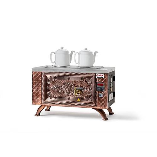 Atee Efes Smart Elektrikli 2 Demlikli ay Makinesi, RETRO ESE2