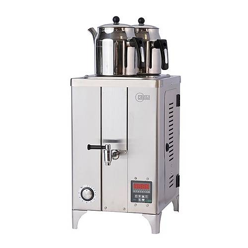 �ayista QGSE2I Qarabag �ay Makinesi, 2 Demlikli, 13 L, Elektrikli, Inox
