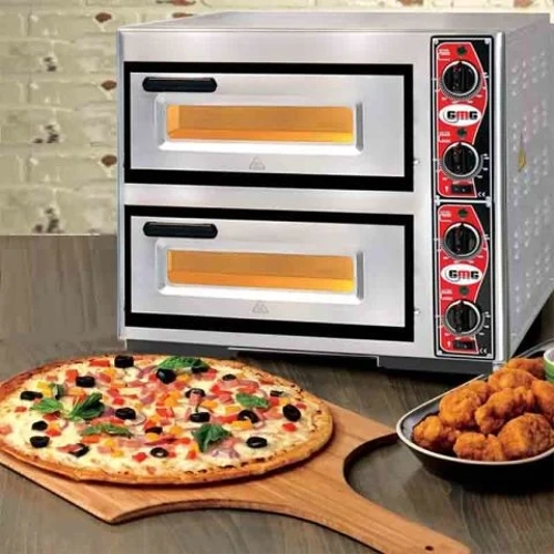 GMG PF 4040 DE 4 � 39 cm 1+1 Adet Tepsi Kapasiteli Pizza F�r�n�