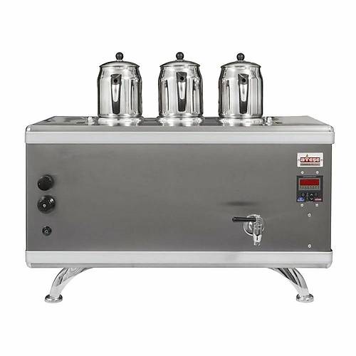 Atee Titanium Compact Akll inoks ay Kazan - 3 Demlikli - TCIGE03