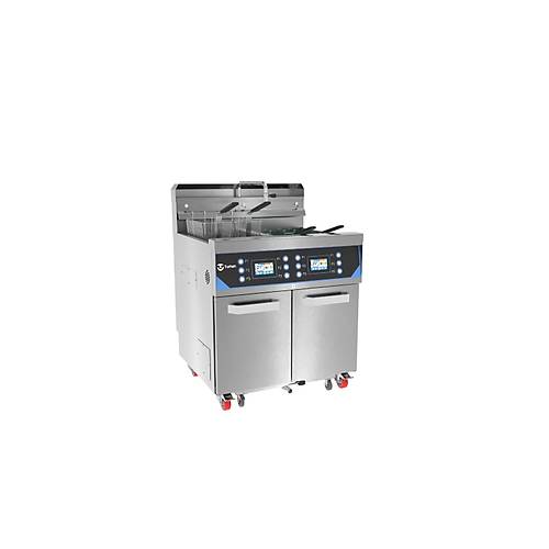 Turhan �elik Filtreli Gazl� Frit�z 20+20 Lt, TC.FGF800