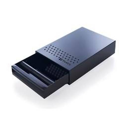 Vosco  Kahve Posa ekmecesi Knock Box Siyah, VSC-PCS,